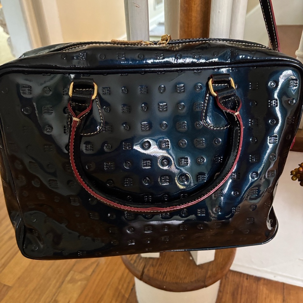 Arcadia Oceano Patent Leather Bag - Picture 8 of 12